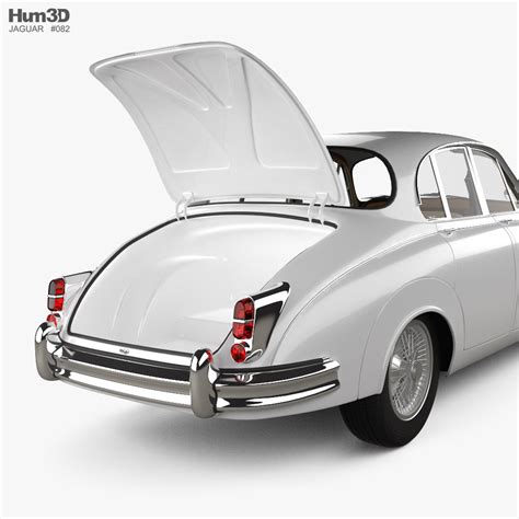 Jaguar Mark 2 with HQ interior 1962 3D model - Download Sedan on ...