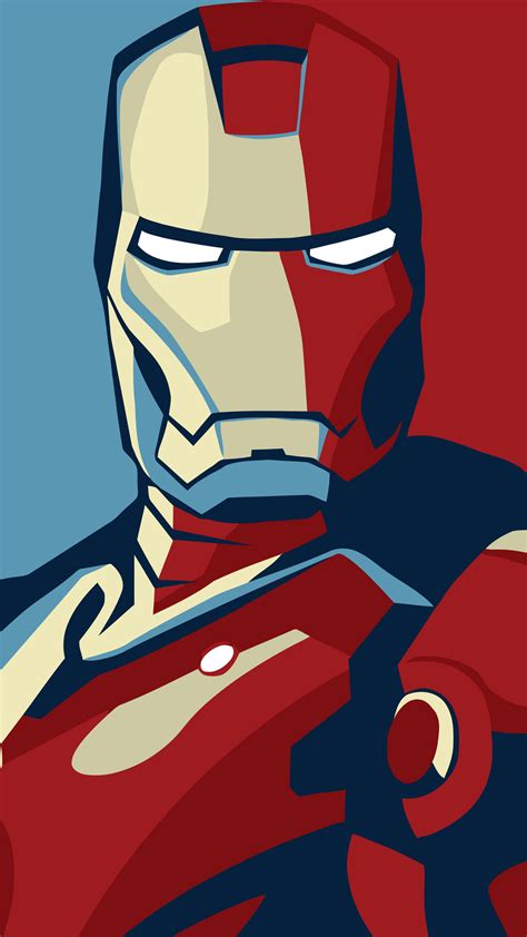 Cute Iron Man Cartoon Wallpaper