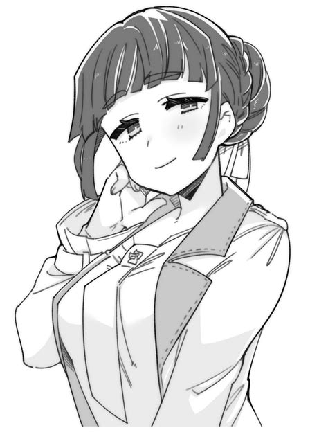 Safebooru 1girl Blush Braid Braided Bun Breasts Greyscale Hair Between Eyes Hair Bun Higaragi