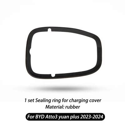 1pcs Car Charging Port Dust Plug Cover For BYD EV Atto 3 Yuan Plus