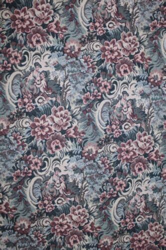 6 Yds Romantic Floral Tapestry Upholstery Fabric 505 Victorian Sofa