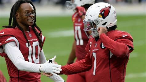 Kyler Murray Deandre Hopkins React To Cardinals Game Winning Hail Mary