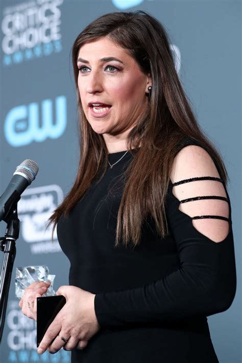 MAYIM BIALIK at 2018 Critics’ Choice Awards in Santa Monica 01/11/2018 ...