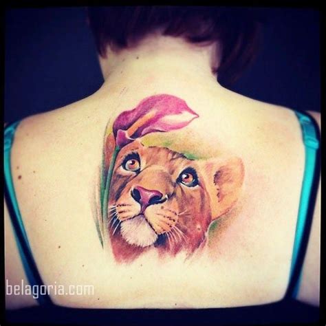 Los Tatuajes De Leones Para Mujer Mas Bonitos Del A O Y Su