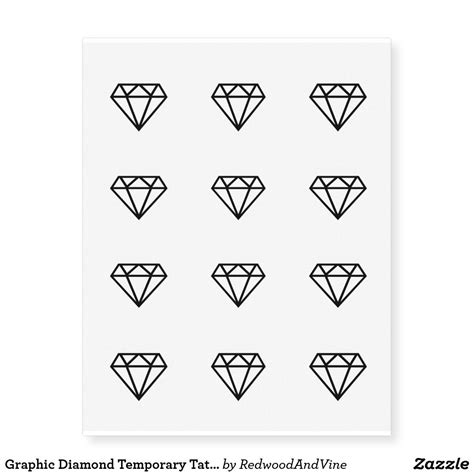 Simple Diamond Tattoo