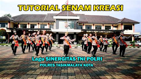 Tutorial Senam Kreasi SINERGITAS TNI Polri Seru Kalau Dilombakan