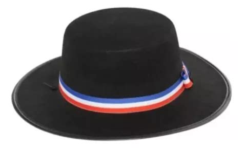 Sombrero Huaso Adulto Fiestas Patrias Negro Cuotas Sin Inter S