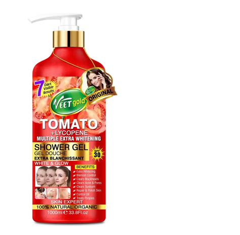 Veet Gold Tomato Lycopene Extra Whitening Shower Bath White Glow