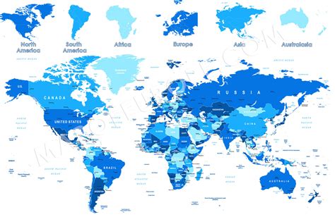 World Map With Countries 2023 – Get Latest Map Update