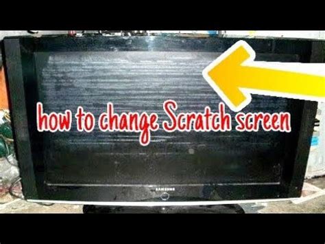 Led Or Lcd Tv How To Replace Or Paste Polarizer Film Correctly Youtube