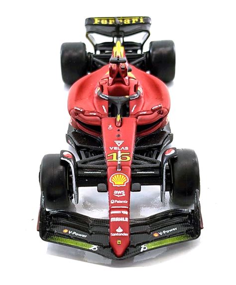 Bburago Modellauto Ferrari F1 75 Leclerc 16