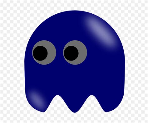 Blue Ghost Pac Man Clipart - Png Download (#5567581) - PinClipart