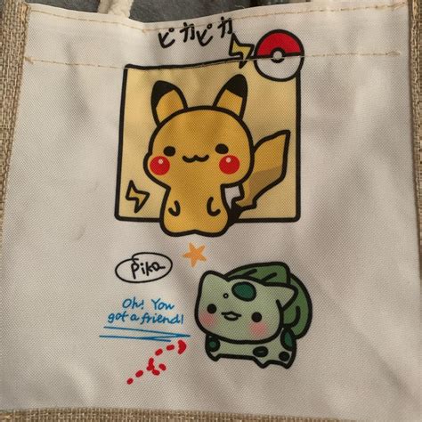 pokemon bag pikachu bulbasaur #pikachu #pokemon - Depop