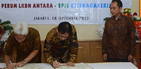 Bpjs Antara Teken Kerjasama