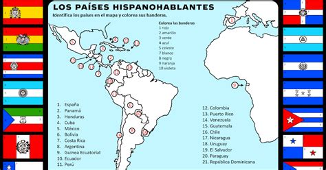 Lista De Los Paises Hispanohablantes