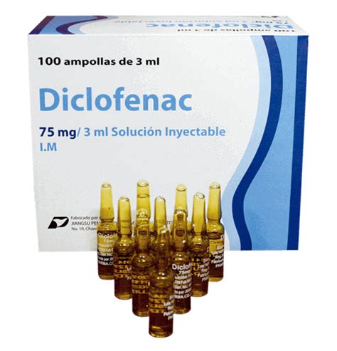 Diclofenac Mg Ml Soluci N Inyectable Unimark S A