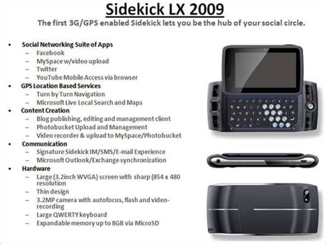 Sidekick LX 2009