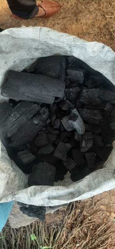 Black Blocks Lumps Hardwood Charcoal For High Heating Steaming Purity 99 At Rs 26