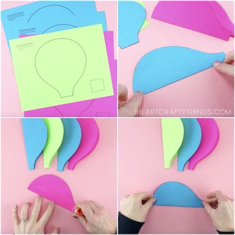 How To Make A Paper Hot Air Balloon Step By Step Infoupdate Org