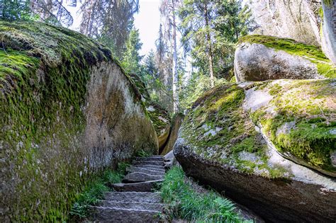 Rock Labyrinth Luisenburg Wunsiedel License Image 71382330 Lookphotos