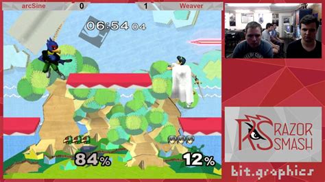 S B8 Melee Losers Finals ArcSine Falco Vs Weaver Marth Puff