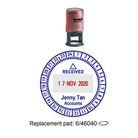 Trodat U H Self Inking Stamps Rubberstamps Online Singapore