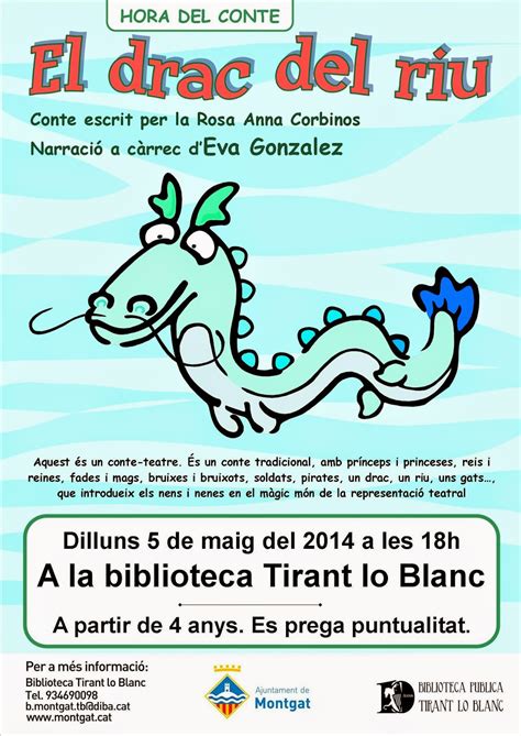 El Blog De La Biblioteca Tirant Lo Blanc De Montgat Activitats