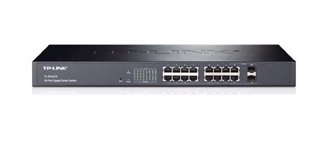 Managed / Smart Switches: 16 Port Gigabit Managed Switch TL SG2216