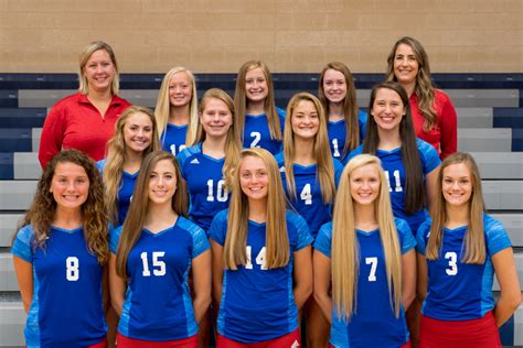 Volleyball Team Roncalli High School