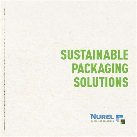 Descarga De Cat Logo Sustainable Packaging Nurel Engineering Polymers