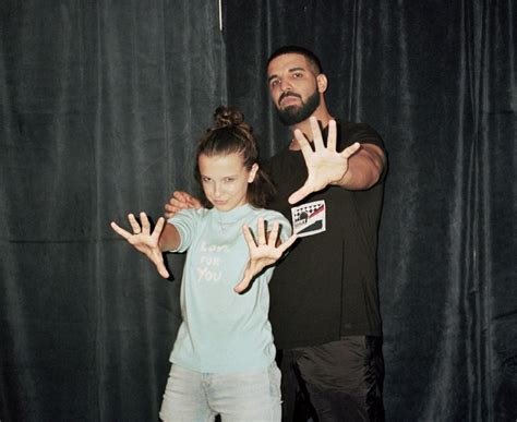 31-year-old Drake and 14-year-old Millie Bobby Brown have a weird ...