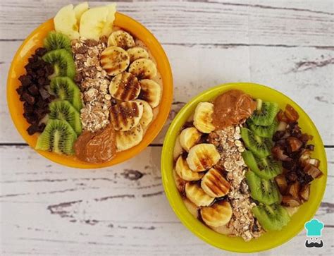 Smoothie bowl de plátano Perfecto como desayuno