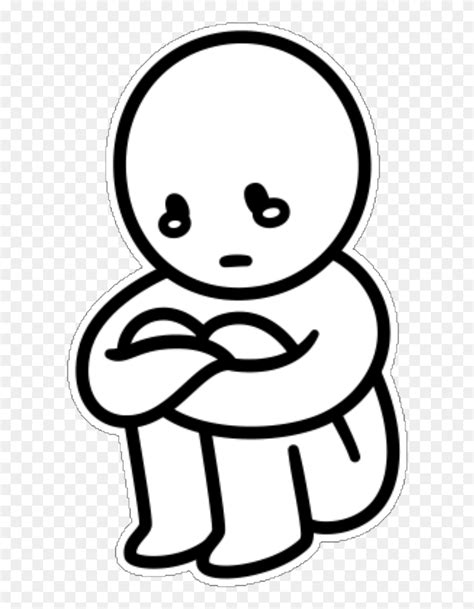 Sad Boy Drawing Clipart (#5438021) - PinClipart