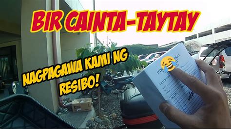 Bureau Of Internal Revenue BIR CAINTA TAYTAY Nagpagawa Kami Ng