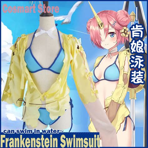 Buy Stock Fafgo Fate Grand Order Frankenstein Cosplay Costume Swimsuit