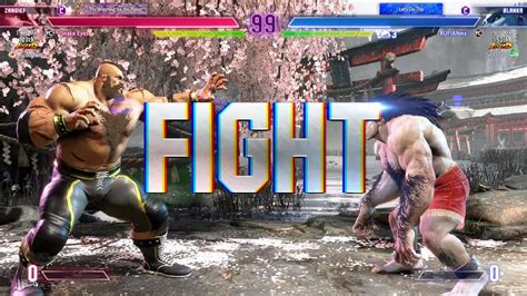 Street Fighter 6 Snake Eyez Zangief Vs RUFIANmx Blanka Online