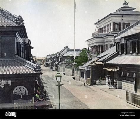 Street Scene In Tokyo Circa Japan Stock Photo Alamy