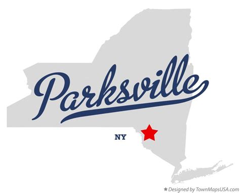 Map of Parksville, NY, New York