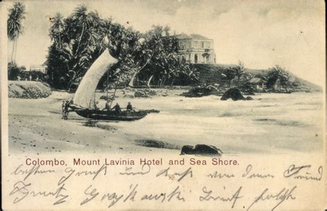 Ansichtskarte Postkarte Colombo Ceylon Sri Lanka Mount Akpool De