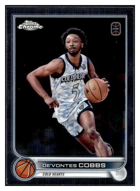 De Vontes Cobbs Rc Topps Chrome Overtime Elite Rookie Ote Nba