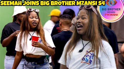 Seemah As House Guest At The Big Brother Mzansi House BBMzansi S4