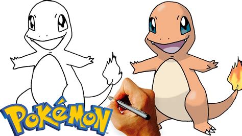 How To Draw Charmander Step By Step Pokemon