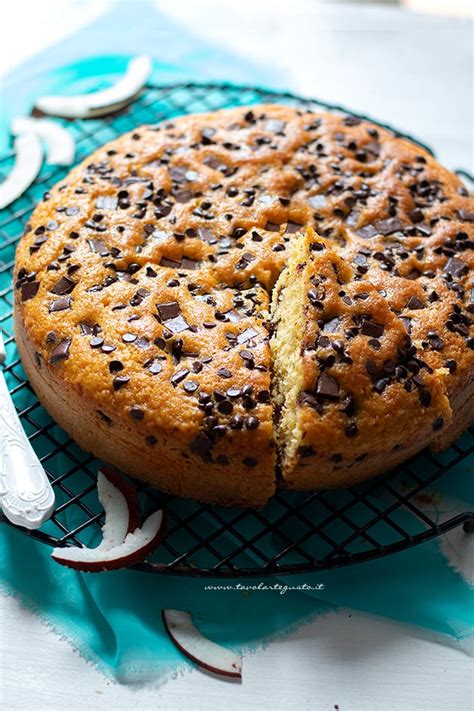 Torta Cocco E Cioccolato Soffice E Morbida Ricetta Facilissima