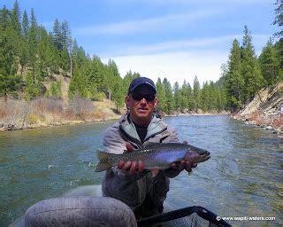 Fly Fishing The West Fork Of The Bitterroot In Late April A Montana