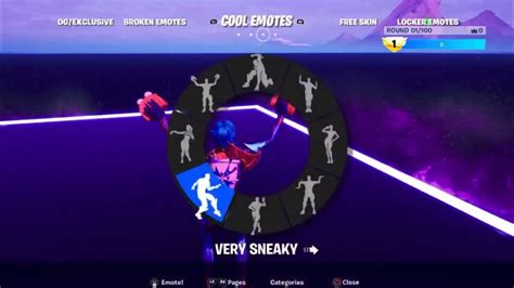 Fortnite Creative Map With Tons Of Free Rarest Emotes Code Included