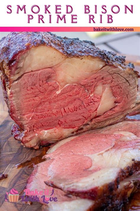 My Smoked Bison Prime Rib Is Seasoned With A Simple And Delicious Dry