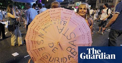 Argentinians Protest Against Corruption And Inflation In Pictures World News The Guardian