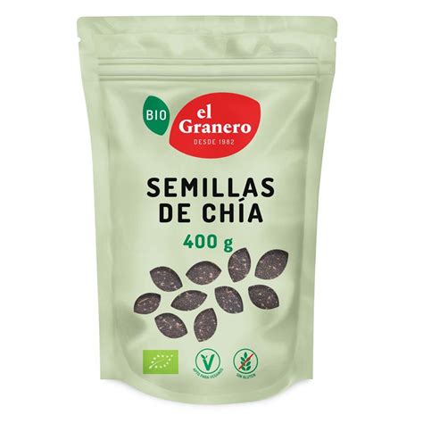 Semillas De Chia Bio Gr El Granero Integral