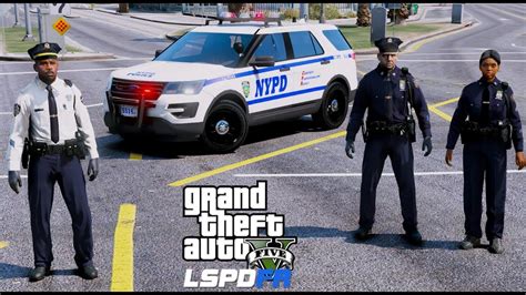 GTA 5 LSPDFR Police Mod 612 NYPD Captain Patrol New York City Style