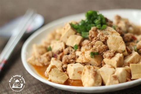 Nasi Lemak Lover Mapo Tofu Spicy Chili Tofu With Minced Meat